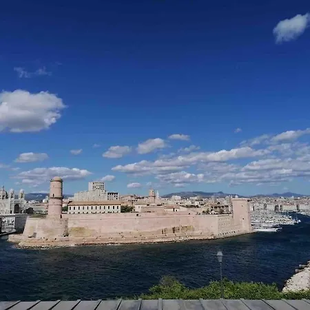Magnifique Appartement T4, Plage Des Catalans Marseille Exterior photo